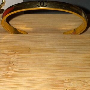 Stainless Steel Gold Bangle Bracelet
